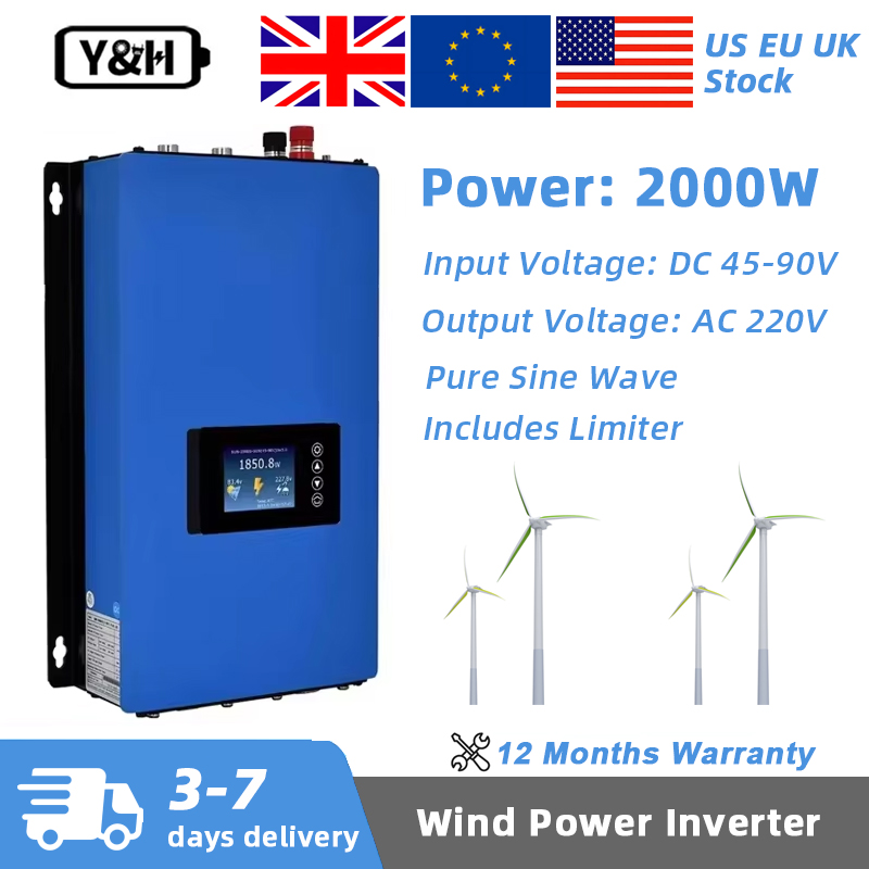 Grid Tie Inverter Limiter 2000W - Inversor de conexión a red Y&H