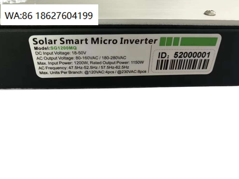 Micro Inverter 1400W Solar Grid Tie - Microinversor Solar Conectado a la Red