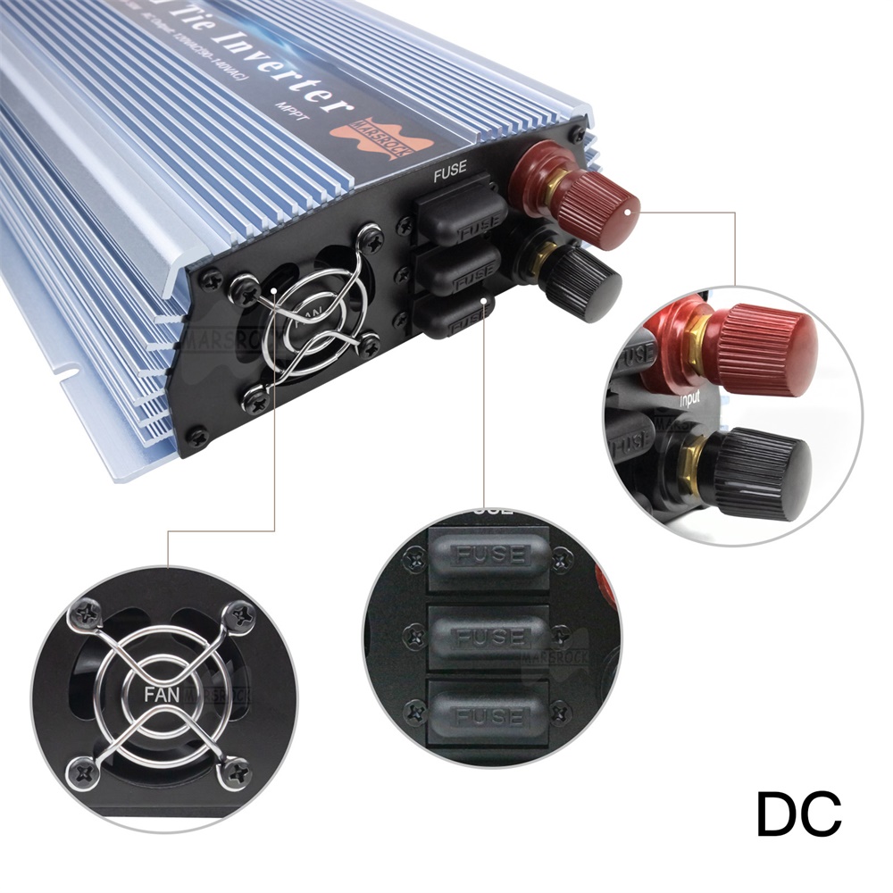 Micro Inverter 1400W Solar Grid Tie - Microinversor Solar de Conexión a Red
