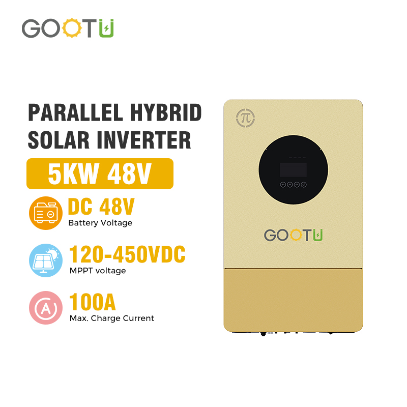 Nuevo Inversor Solar Híbrido G - Parallel Solar Inverter 48V 5000W Mppt reseña y precio