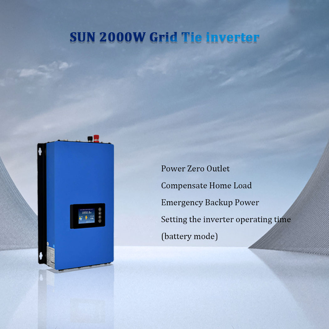 Inversor de conexión a red Sol - Grid Tie Inverter Limiter 2000W reseña y precio