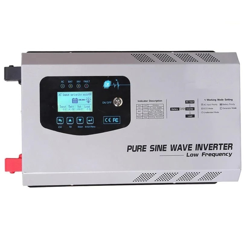 Inversor de Energía Solar UPS  - Off Grid Solar Inverter 48V 6000W reseña y precio