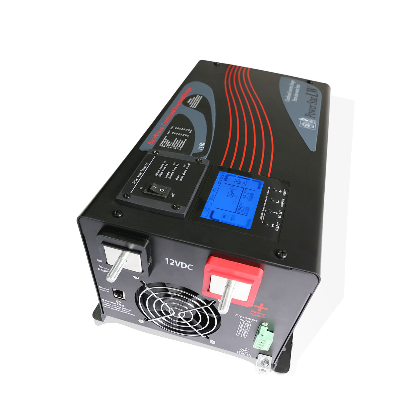 Inversor Solar Híbrido de Baja - Off Grid Solar Inverter 48V 6000W reseña y precio