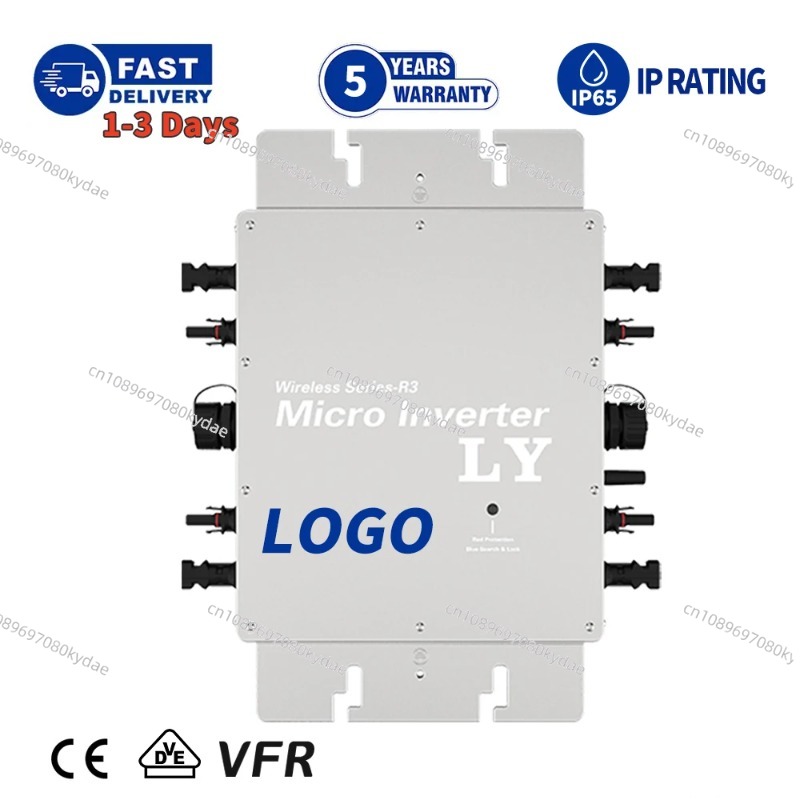 Microinversor Solar Impermeabl - Micro Inverter 1400W Solar Grid Tie reseña y precio