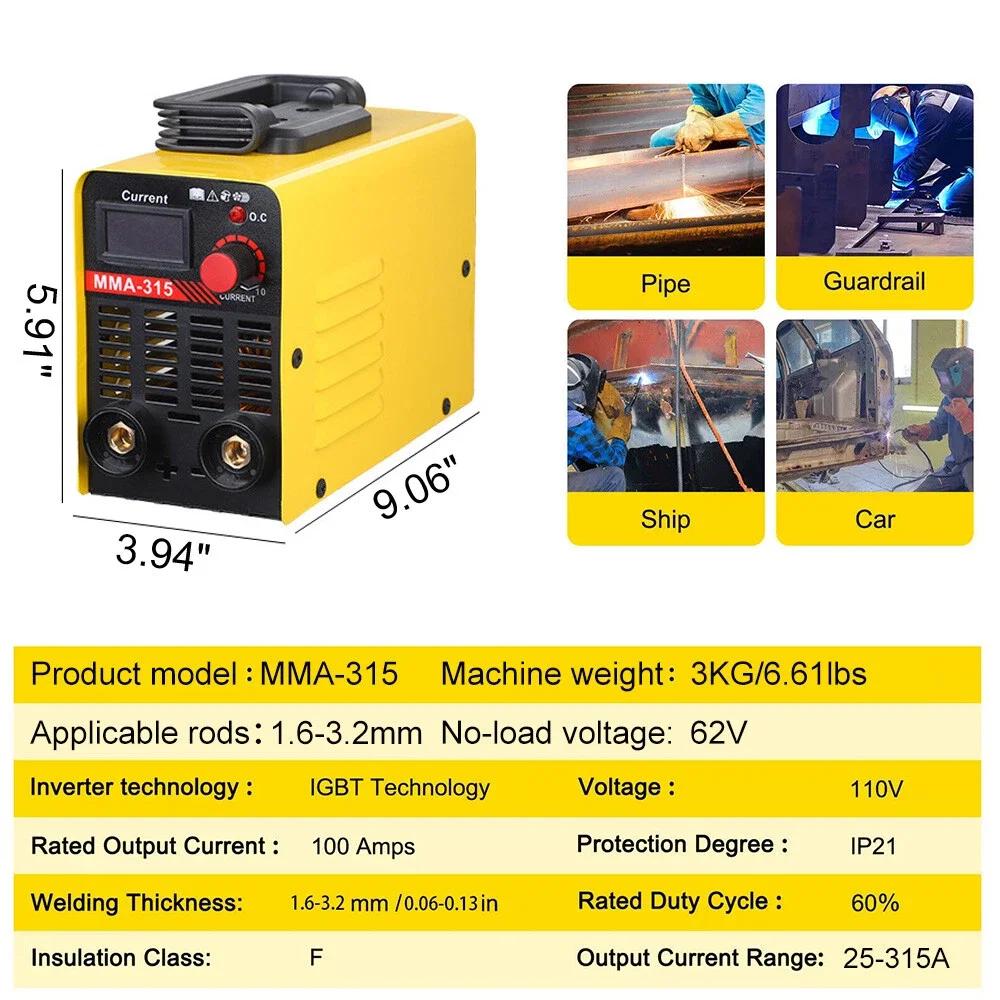 Máquina de Soldadura de Arco I - Inverter Welding Machine Igbt 300A reseña y precio