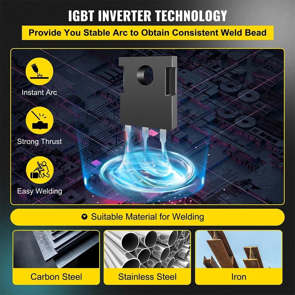 Máquina de Soldadura de Arco I - Inverter Welding Machine Igbt 300A reseña y precio