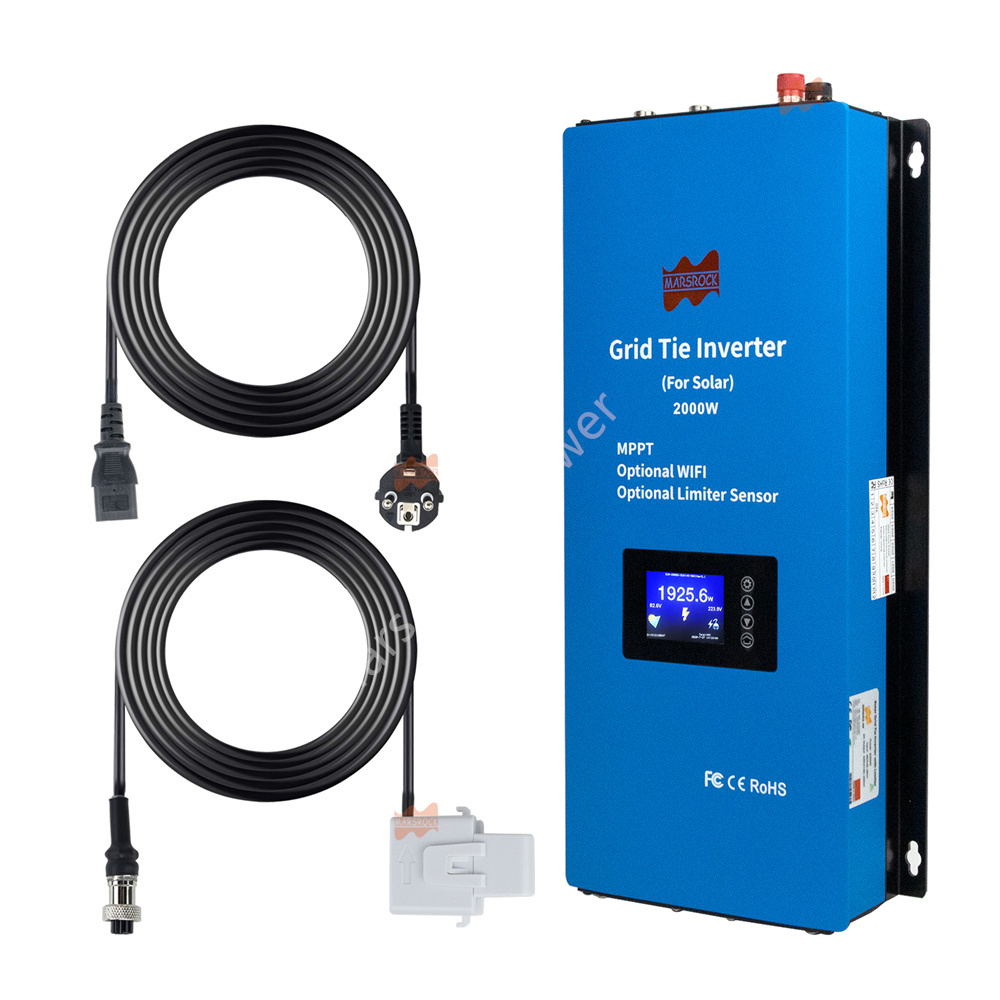 Inversor Solar de Conexión a R - Grid Tie Inverter Limiter 2000W reseña y precio