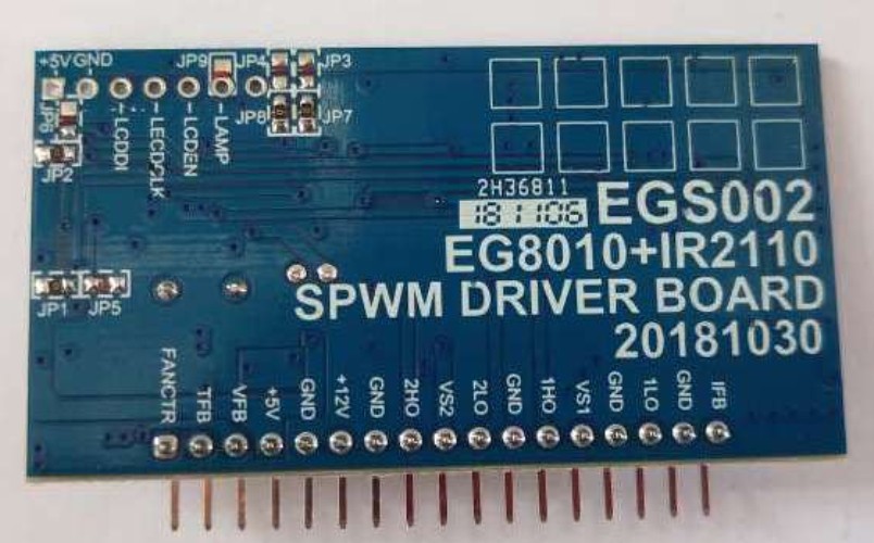 Placa controladora de inversor - Egs002 Pure Sine Wave Inverter Driver Board reseña y precio