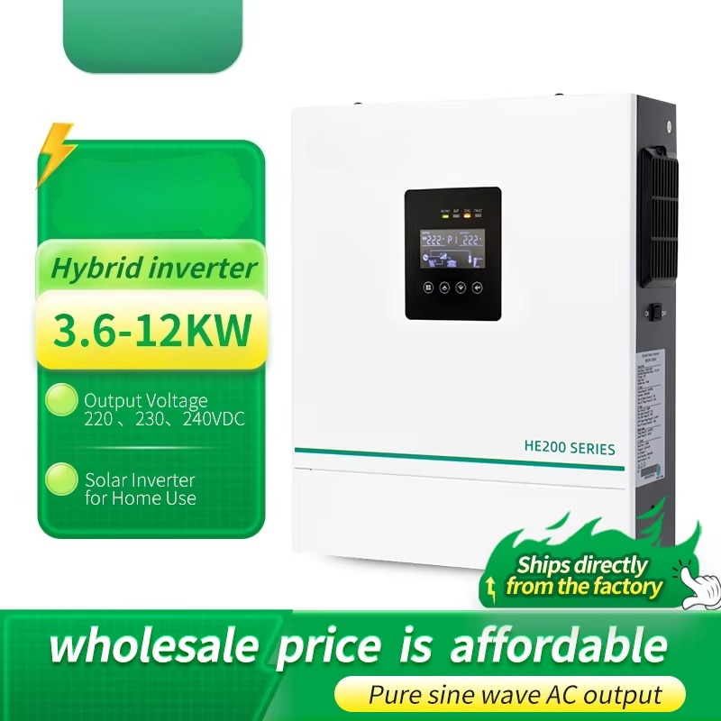 Inversor Solar Híbrido de 3.6k - Hybrid Solar Inverter 5.5Kw Mppt 48V reseña y precio